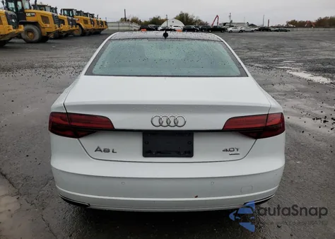 2017 Audi A8 L Quattro из США, поврежденный, VIN WAU43AFD4HN004010